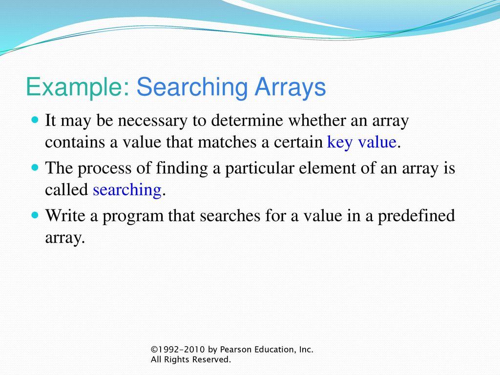 Arrays ppt download