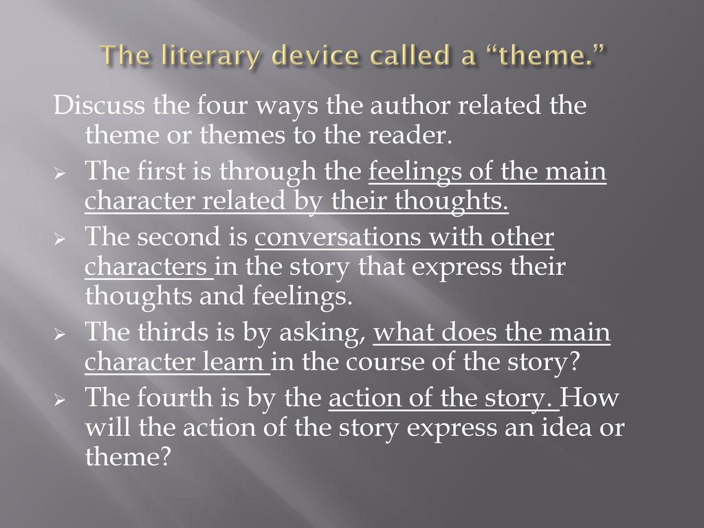 High School Literature ppt download