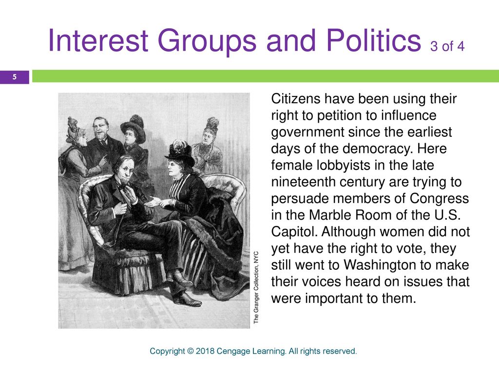 Interest Groups and Politics 3 of 4