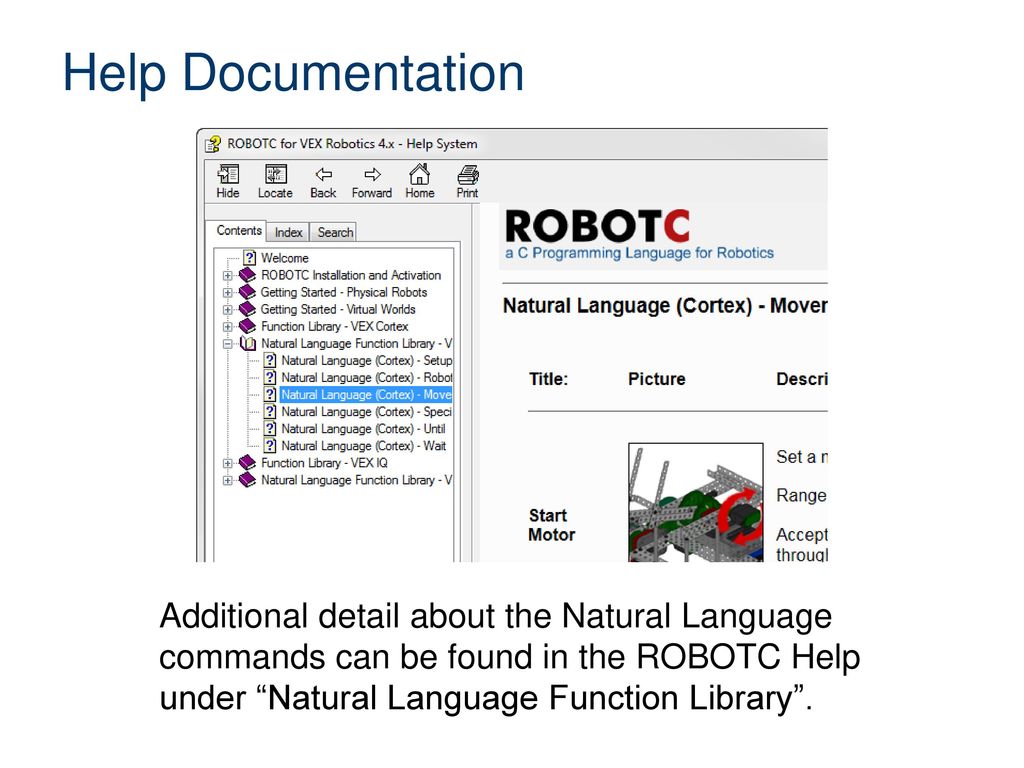 robotc language robotc language