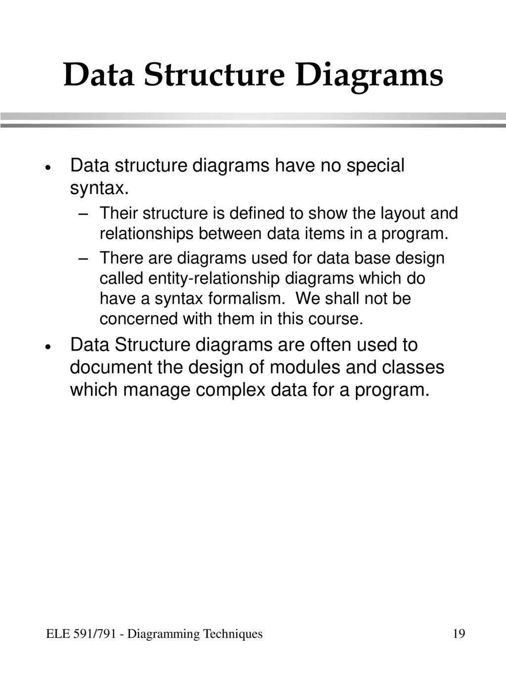 Data Structure Diagrams Programming Data Structure Diagram