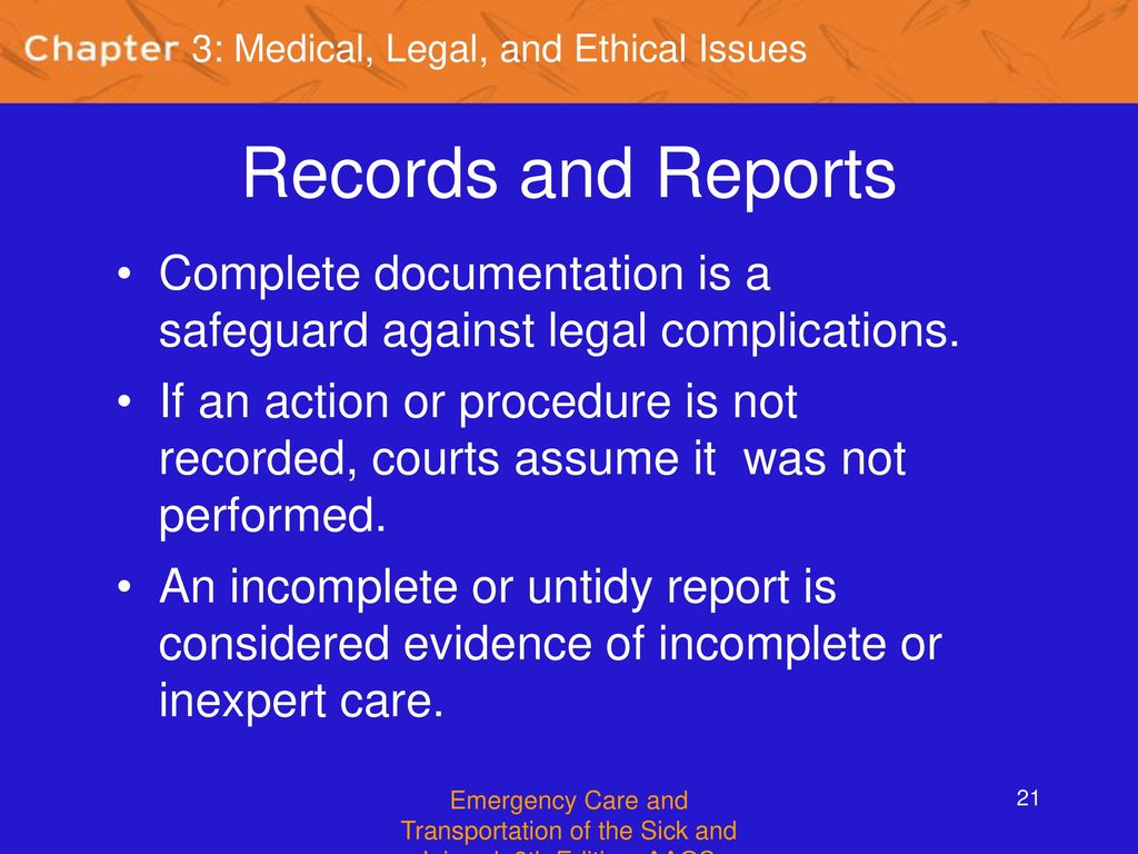 Medical, Legal, and Ethical Issues - ppt download