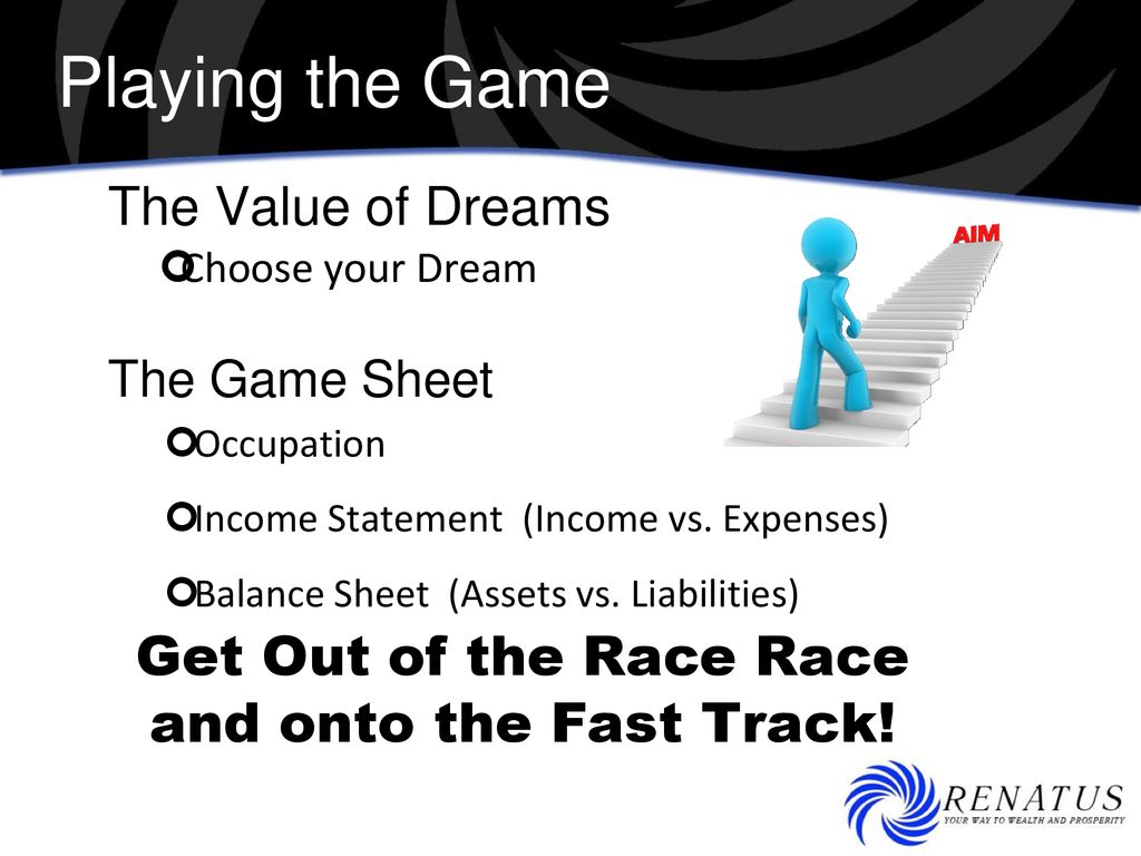 Get Out of the Race Race and onto the Fast Track!