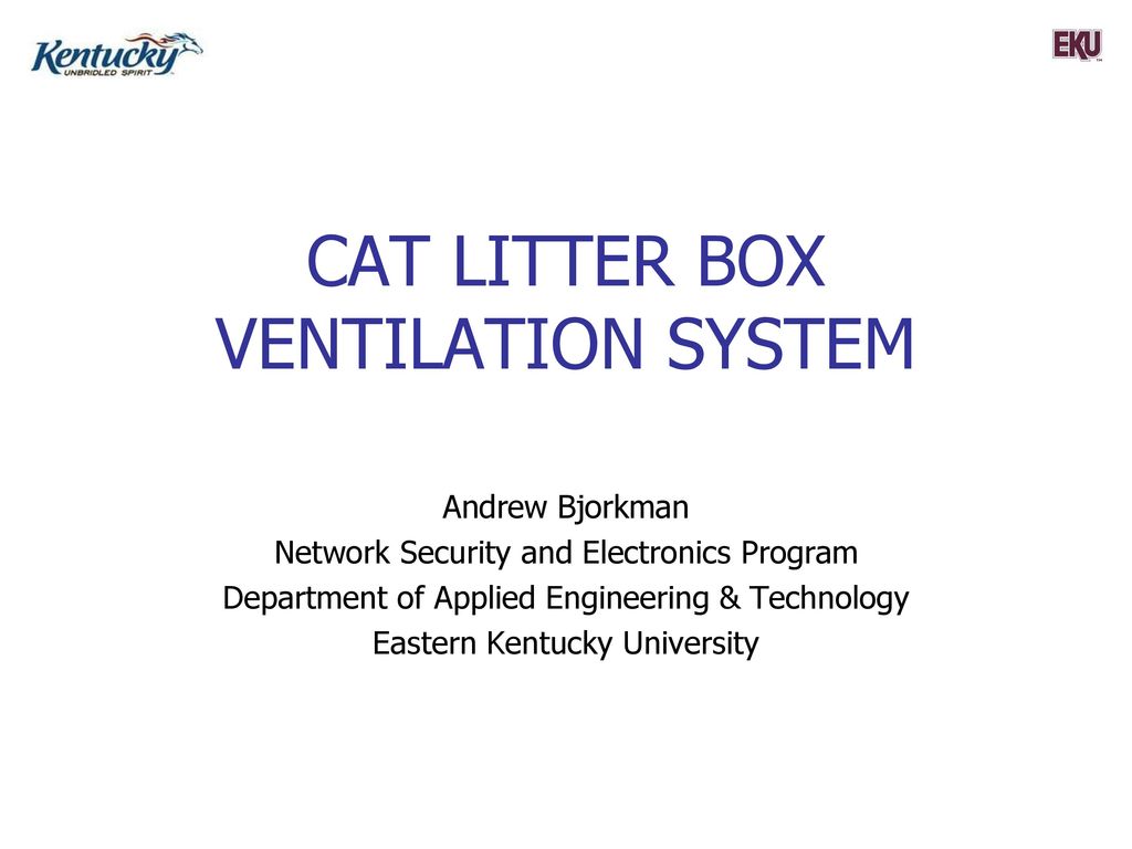 Cat Litter Box Ventilation System