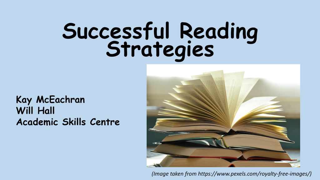 Successful Reading Strategies - Ppt Download