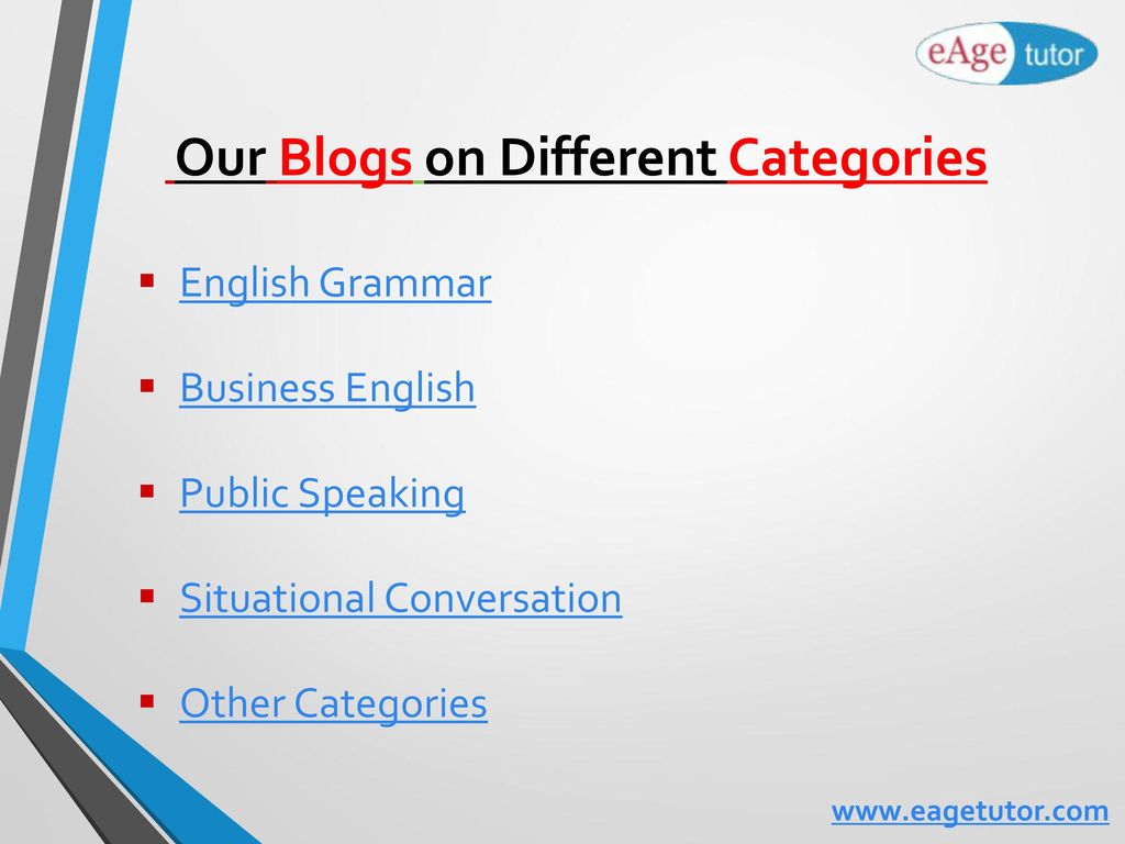 Our Blogs on Different Categories