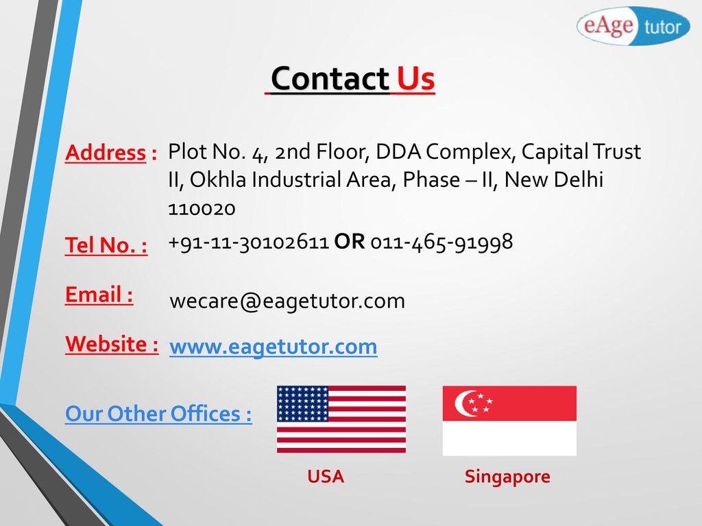 Contact Us Address : Plot No. 4, 2nd Floor, DDA Complex, Capital Trust II, Okhla Industrial Area, Phase – II, New Delhi