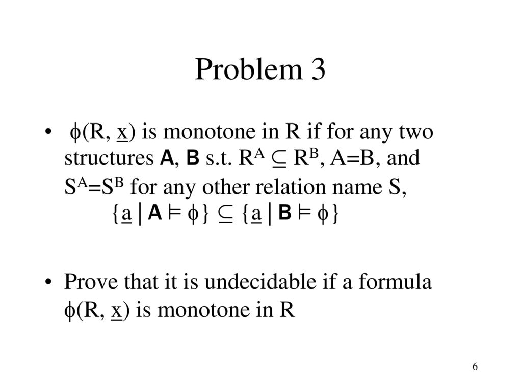 Finite Model Theory Lecture 8 Ppt Download