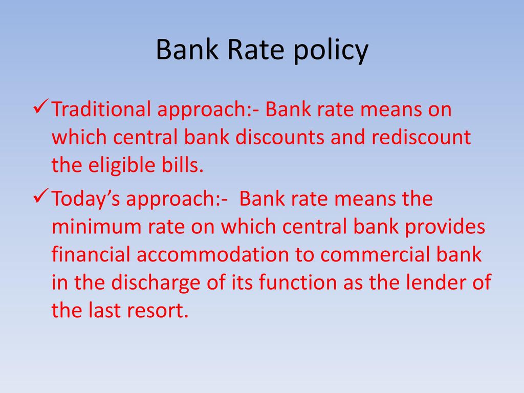 MONETARY POLICY. - ppt download