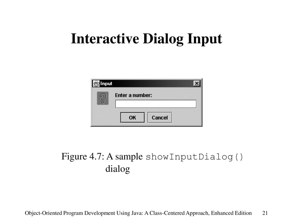 Objectives You should be able to describe: Interactive Keyboard Input ...