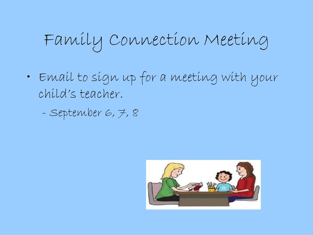 Family Connection Meeting