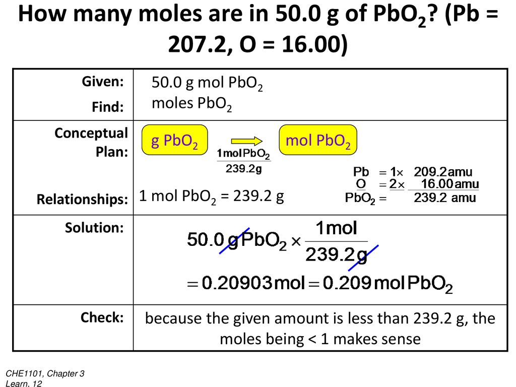 Calculate The Moles Of Carbon In G Of Pencil Lead Ppt Download