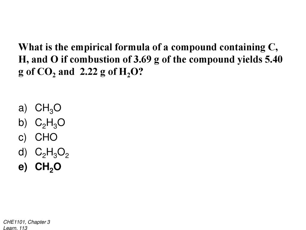 Calculate The Moles Of Carbon In G Of Pencil Lead Ppt Download