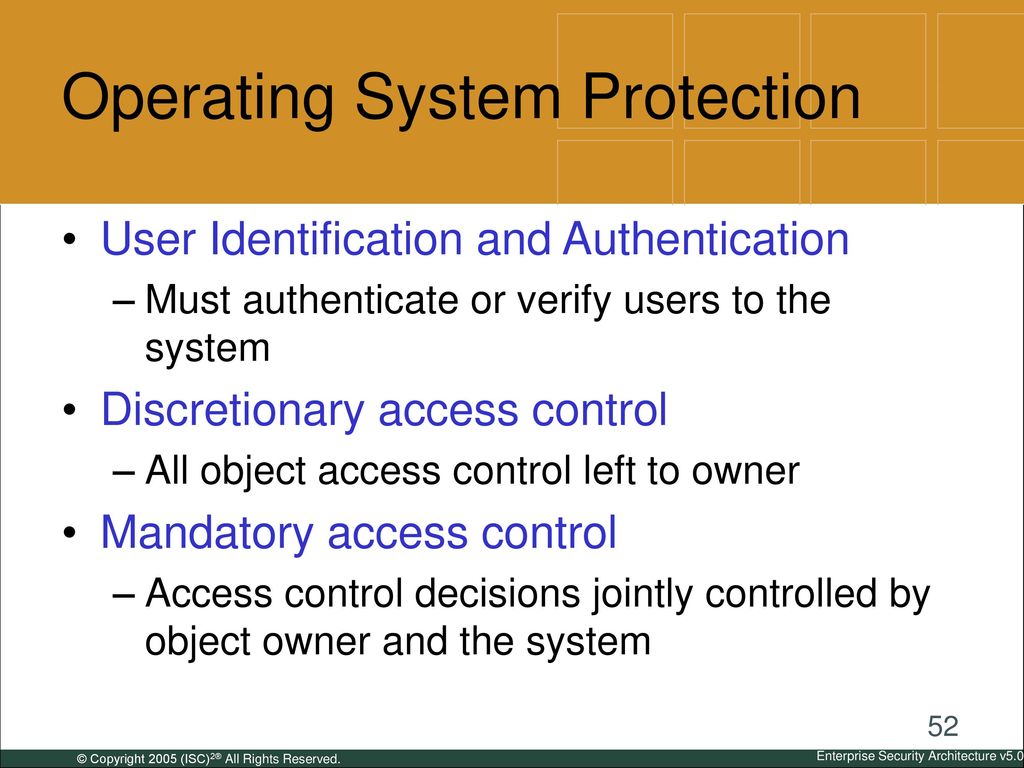 Operating System Protection