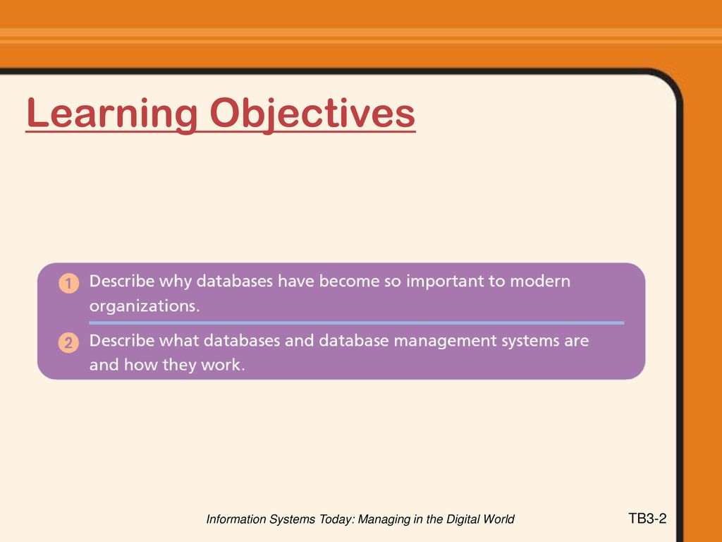 Information Systems Today Managing In The Digital World Ppt