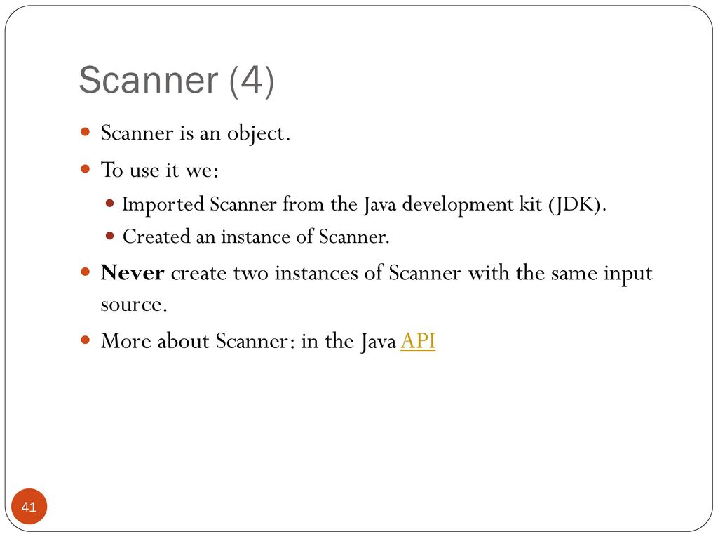 Expressions, Variables, Input & Output, API - ppt download
