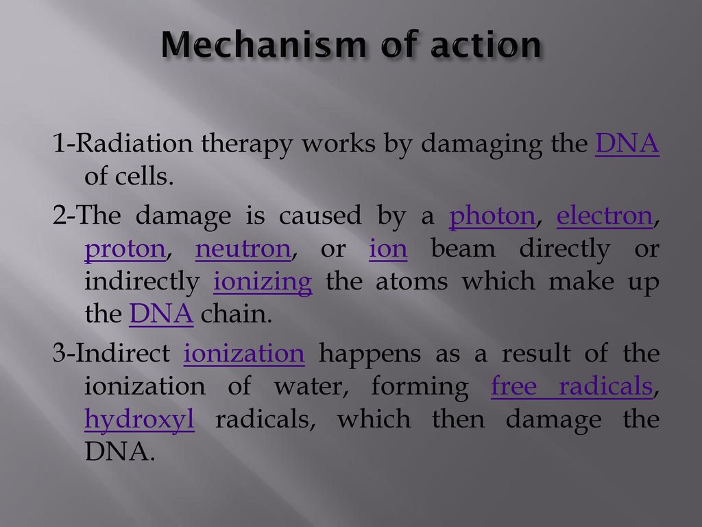 Introduction 1-Radiation therapy (or radiotherapy) is the medical use of  ionizing radiation as part of cancer treatment to control malignant cells .  2-The. - ppt download