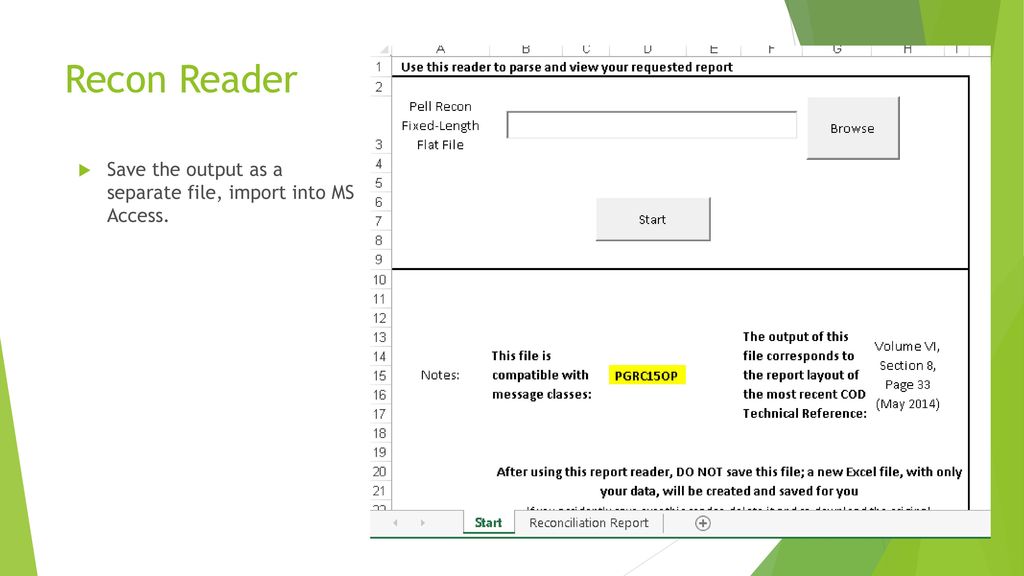 Sql and ms access to simplify reconciliation ppt download