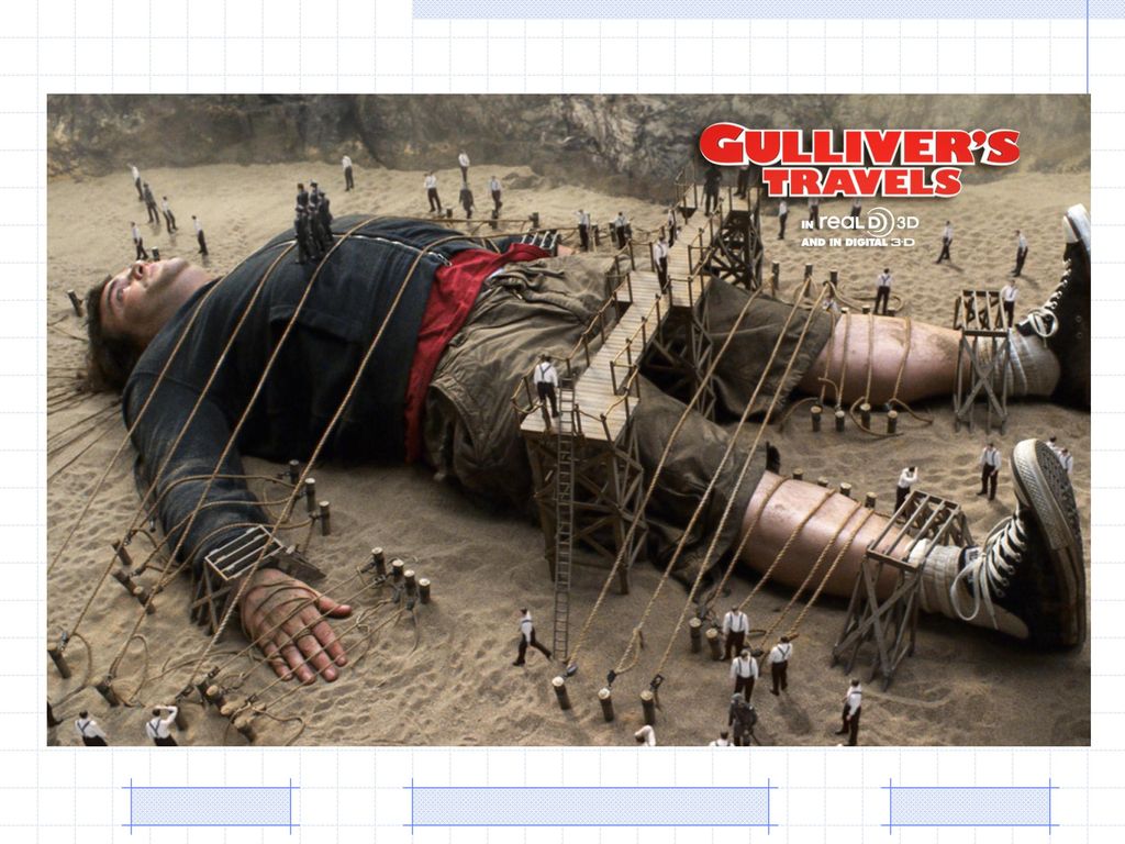 When making the movie, the director paid quite a lot of attention to scale.