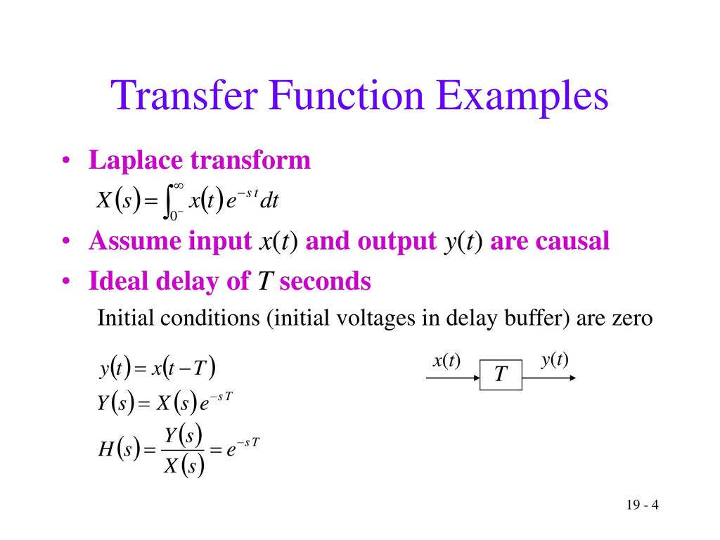 Transfer functions ppt download