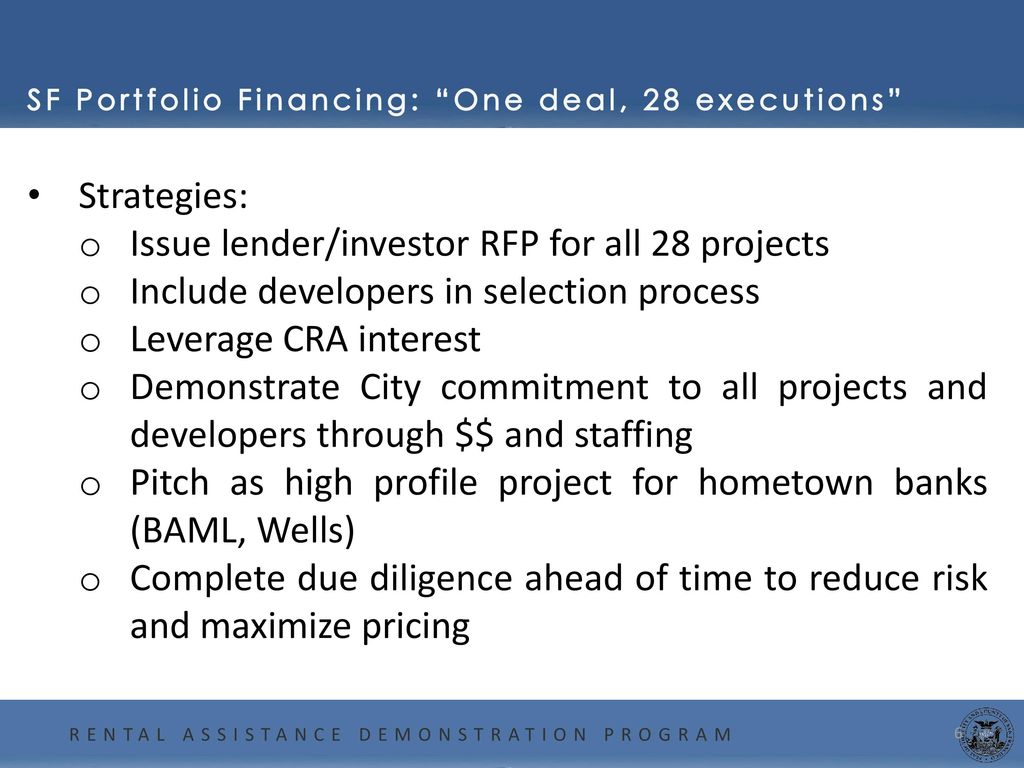Achieving Scale, Achieving Equity Lessons from San Francisco’s RAD
