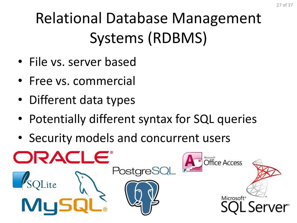 Lecture 6 Data Model Design (continued) - ppt download