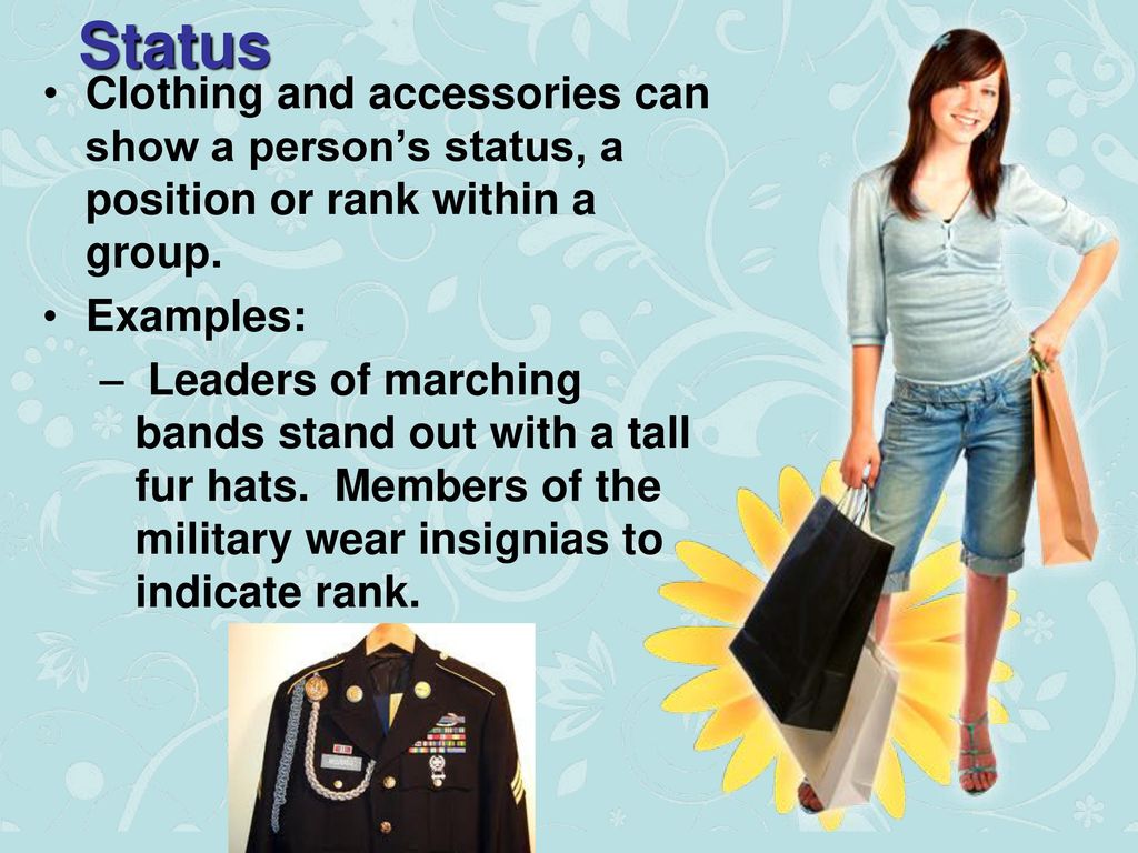 Influences On Clothing Ppt Download