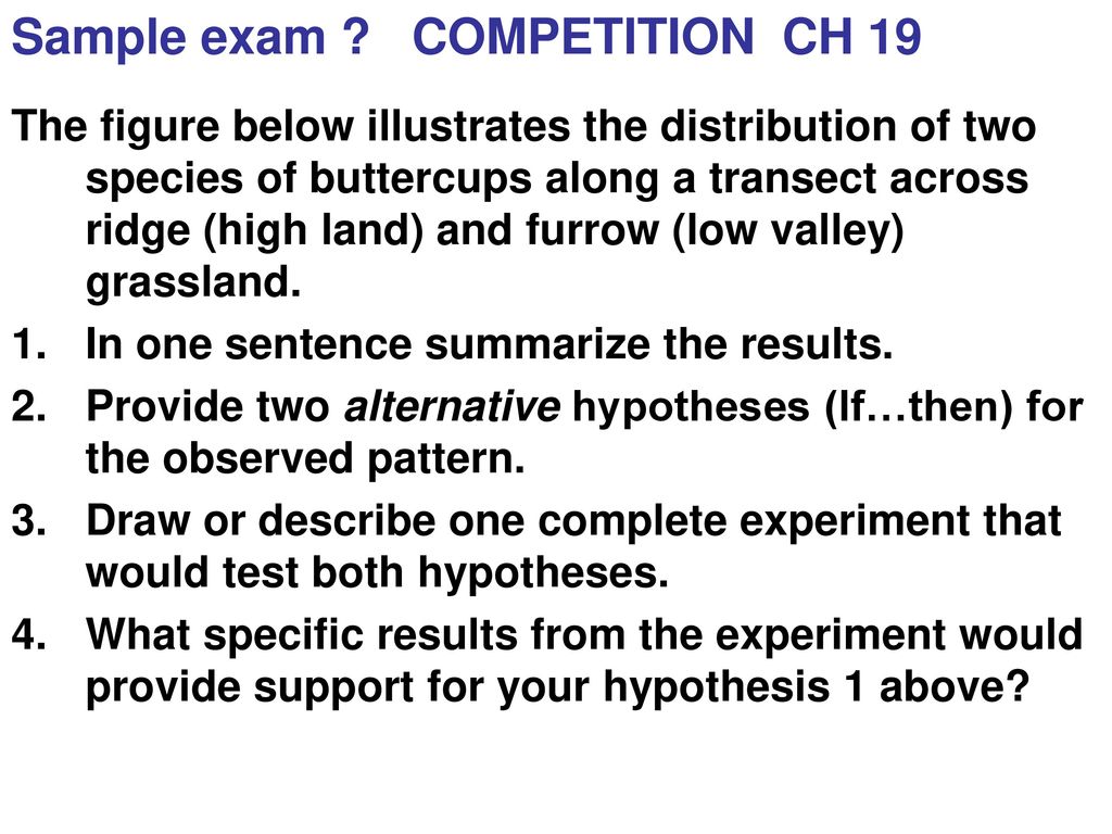 Sample Exam ? POP. GROWTH CH 14 See Lectures on Sept - ppt download