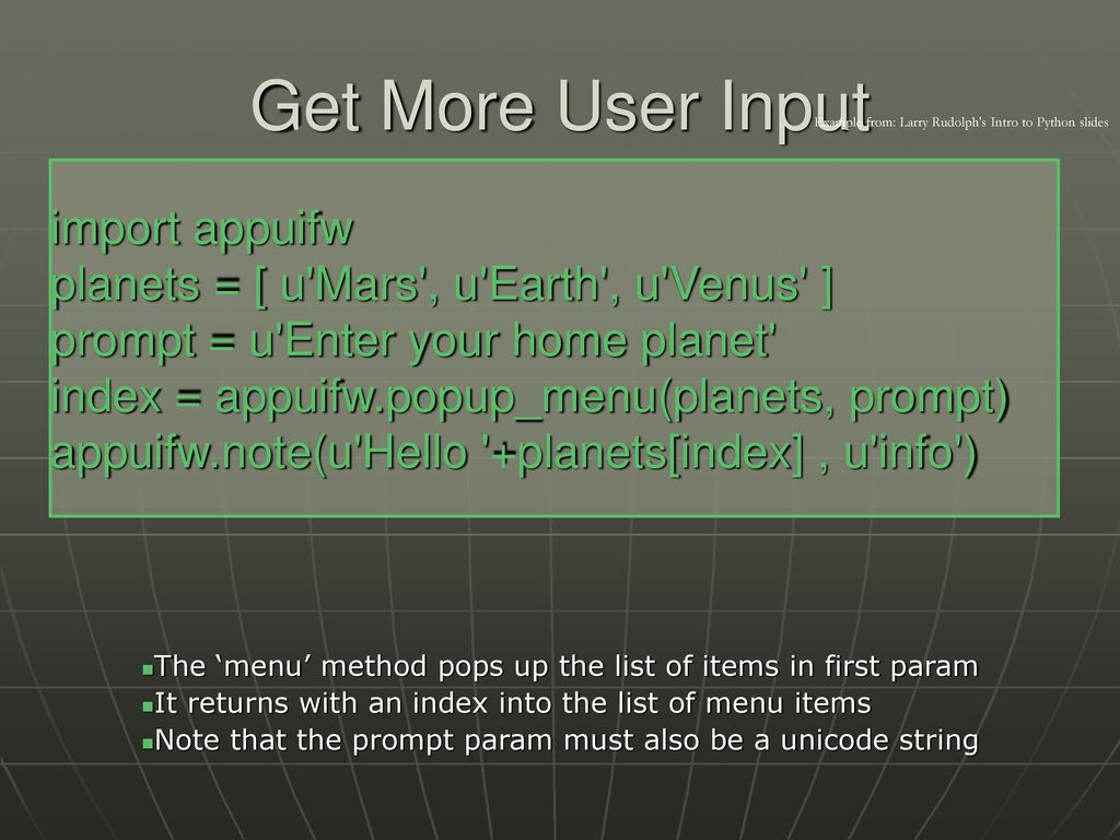 Python …II N Amanquah Based on EPROM curriculum. - ppt download image.