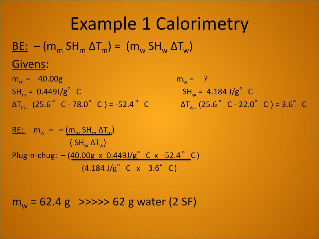 Including Temperature Energy Specific Heat Capacity And Calorimetry Ppt Download