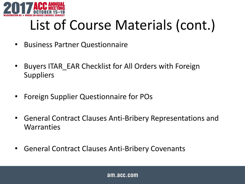 Session 504 international supply chain and agency arrangements ppt