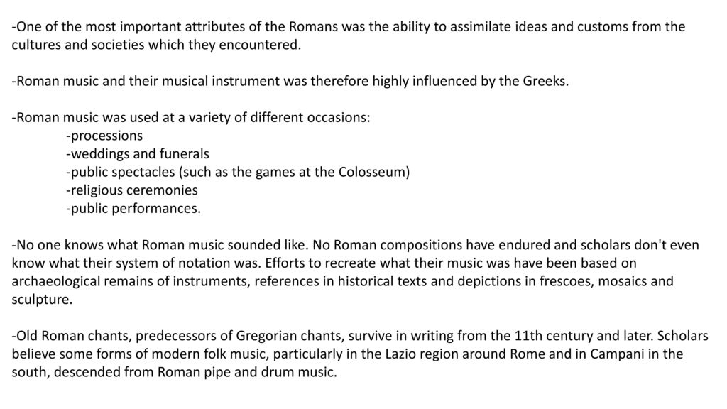 Music Of Ancient Rome Ppt Download Music Of Ancient Rome Ppt Download