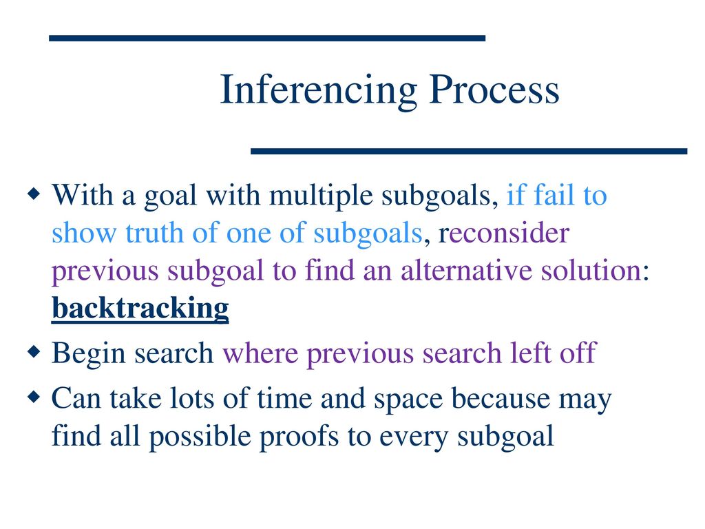 Inferencing Process