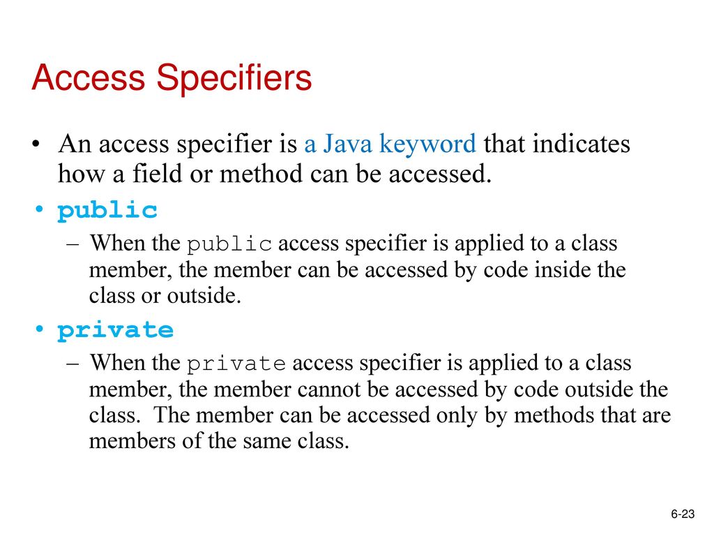 Chapter 3 Classes & Objects - ppt download