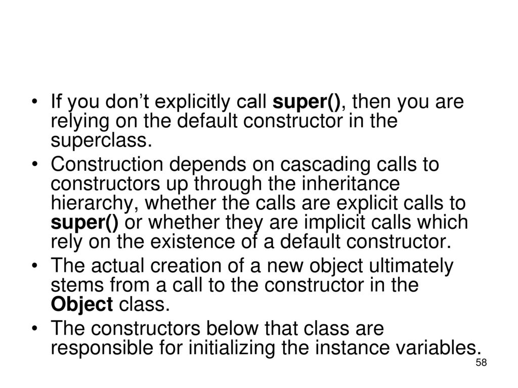Object-Oriented Programming (Java), Unit ppt download
