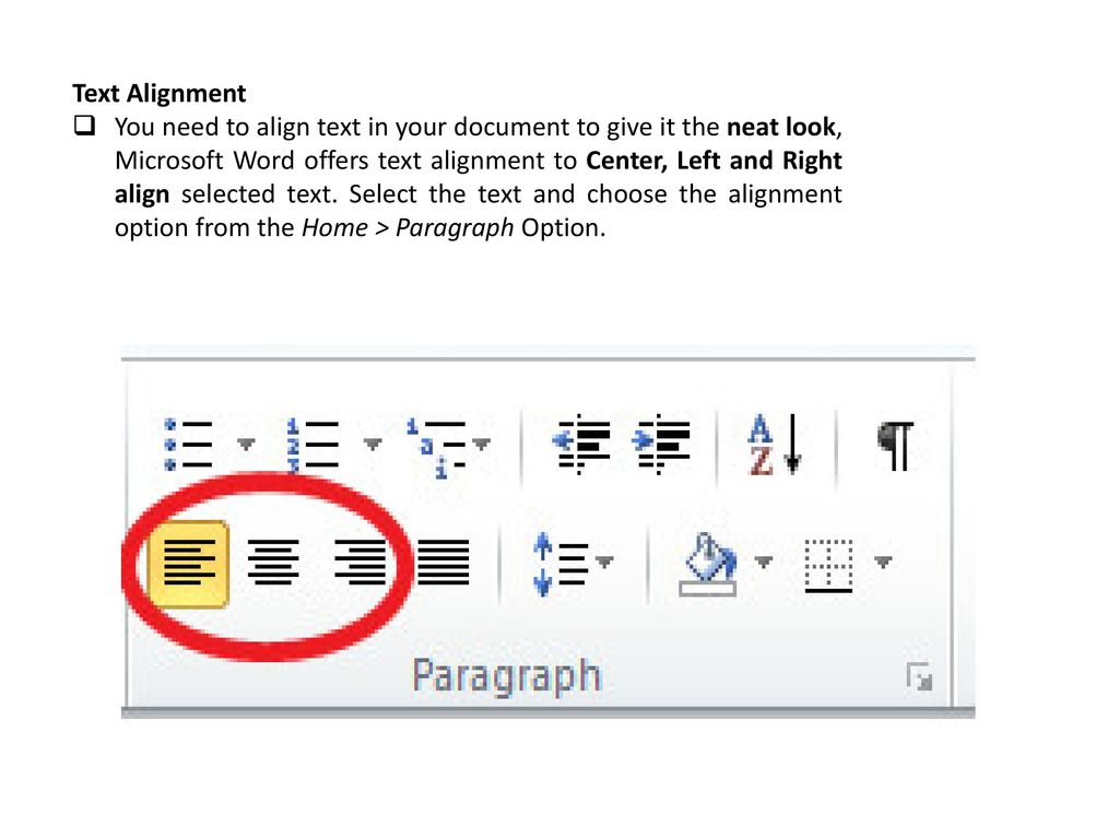 Creating a word document ppt download