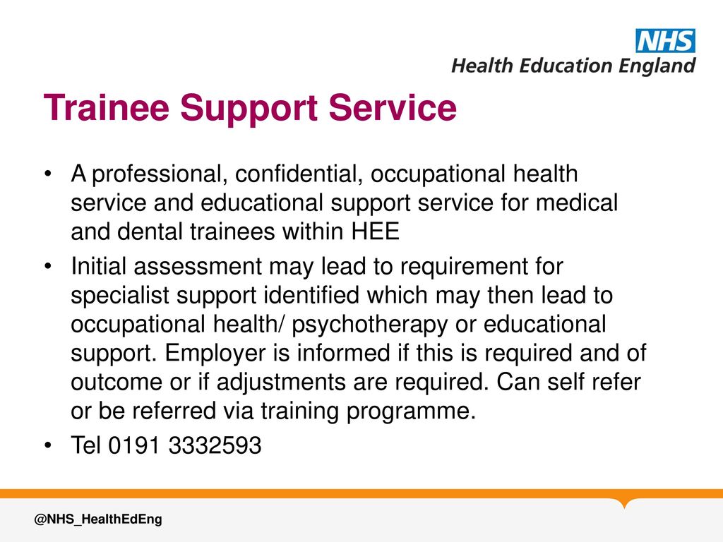 Trainee Support Service