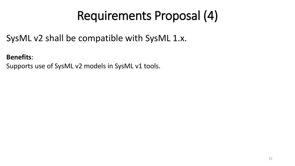 Sysml v2 formalism requirements benefits ppt download