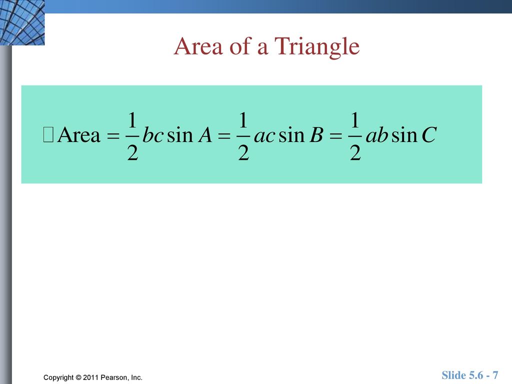 5.6 Law of Cosines. - ppt download