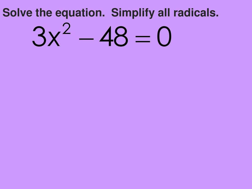 Solving By Factoring Taking Square Roots Ppt Download solving-by-factoring-taking-square-roots-ppt-download