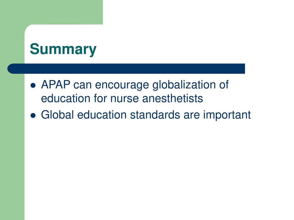 globalization and education summary
