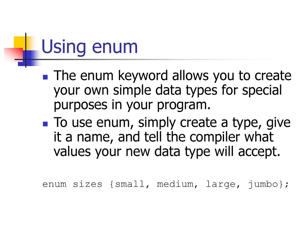 Pointers enum and structures ppt download