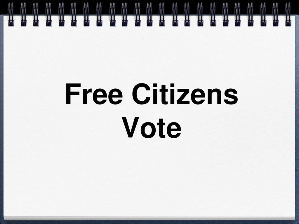 Free Citizens Vote