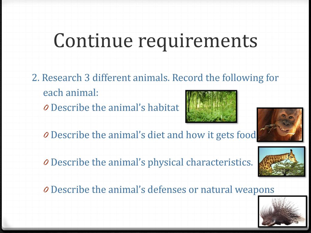 LIFE SCIENCE: PBL Design Your Own Super Species! - ppt download