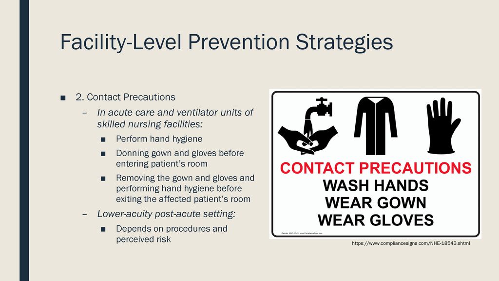Facility-Level Prevention Strategies