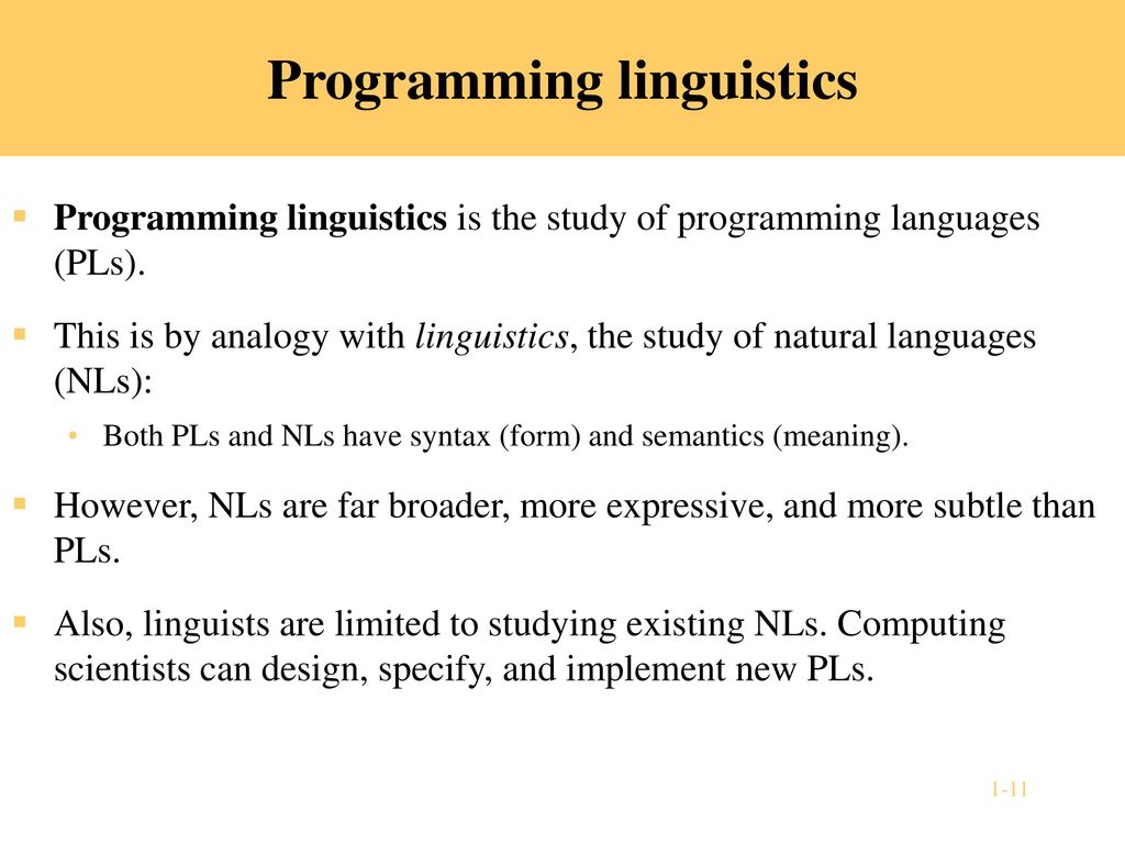 Programming Language Design Concepts - ppt download