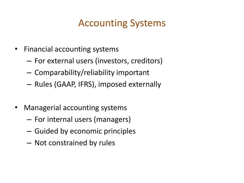Overview of Managerial Accounting - ppt download