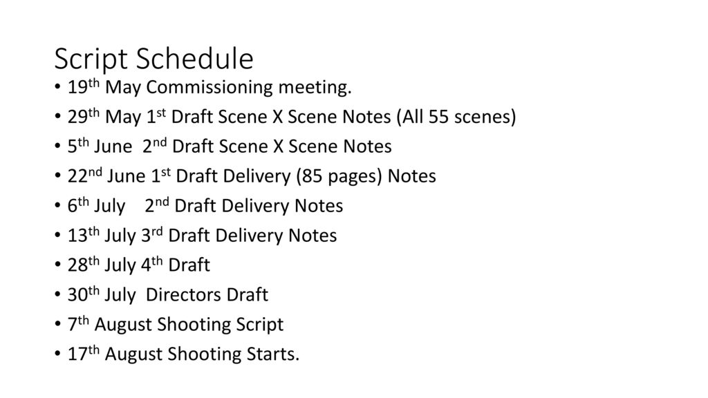 Team writing for television ppt download