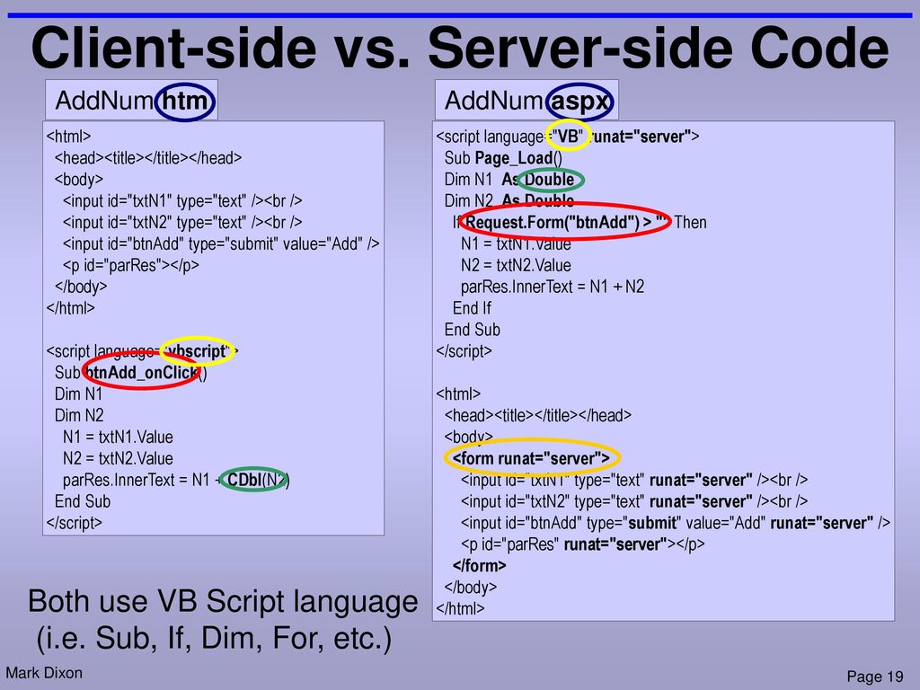 18 – Web applications: Server-side code (ASP) - ppt download
