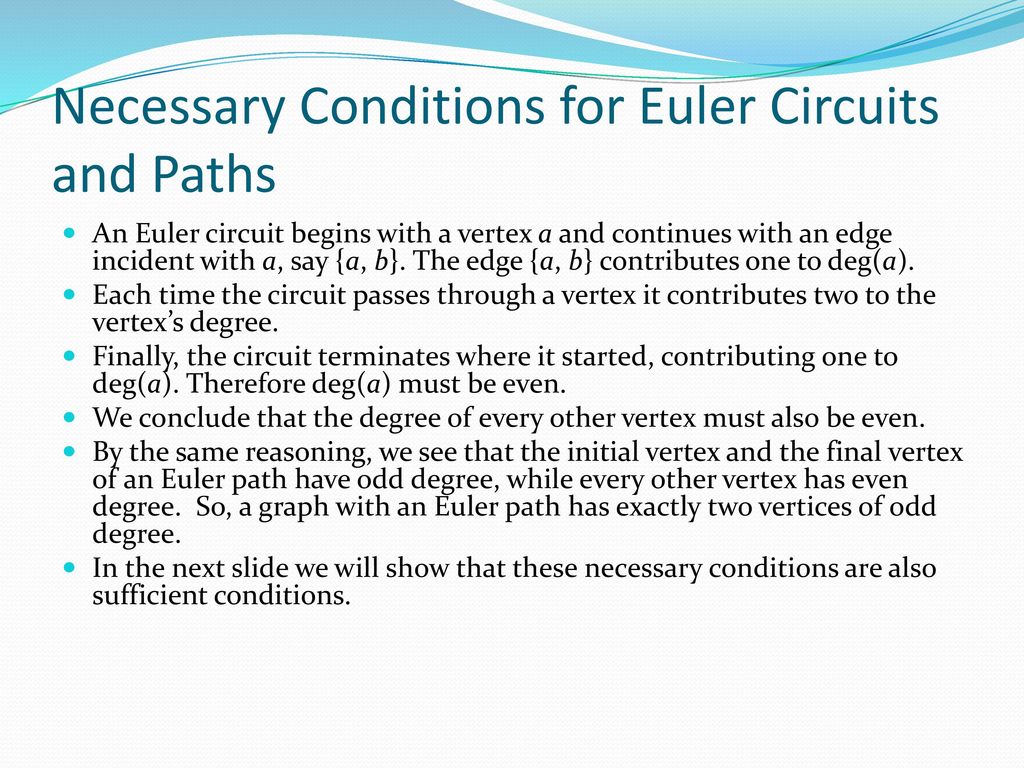 Euler And Hamiltonian Graphs - Ppt Download